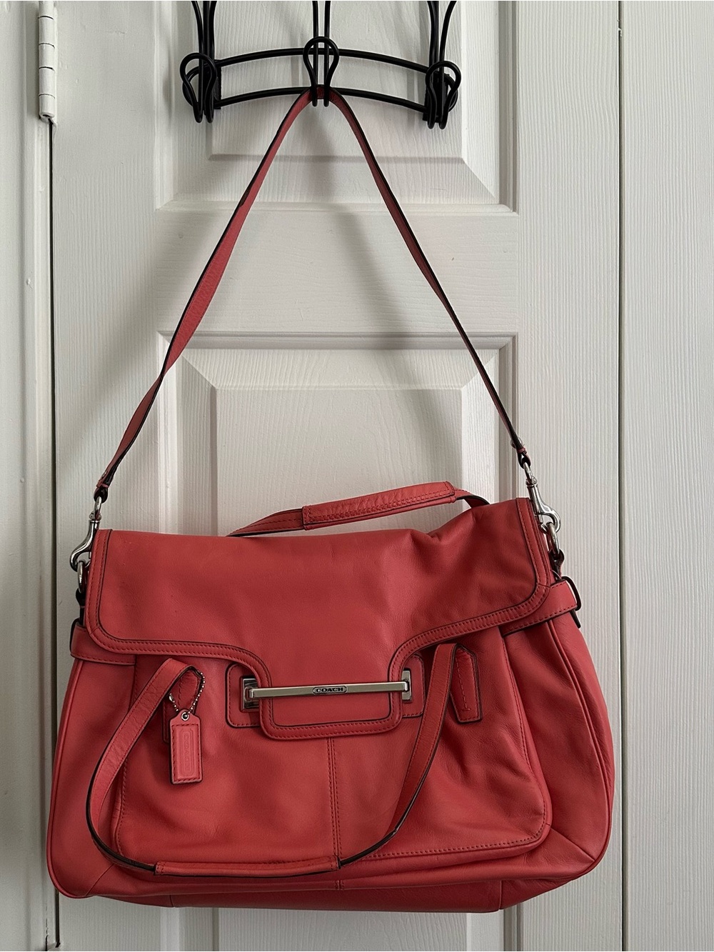 Coach Taylor Marin Flap Satchel